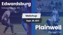 Matchup: Edwardsburg vs. Plainwell  2017