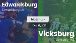 Matchup: Edwardsburg vs. Vicksburg  2017