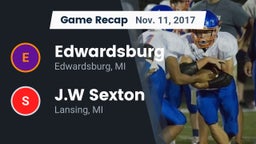 Recap: Edwardsburg  vs. J.W Sexton  2017