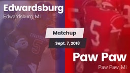 Matchup: Edwardsburg vs. Paw Paw  2018