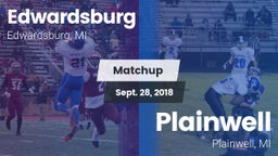 Matchup: Edwardsburg vs. Plainwell  2018