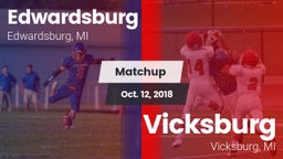 Matchup: Edwardsburg vs. Vicksburg  2018