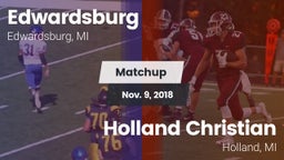 Matchup: Edwardsburg vs. Holland Christian 2018