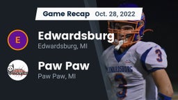 Recap: Edwardsburg  vs. Paw Paw  2022