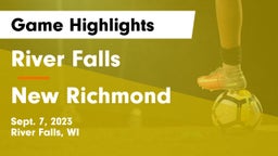 River Falls  vs New Richmond  Game Highlights - Sept. 7, 2023