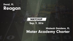 Matchup: Reagan vs. Mater Academy Charter  2016
