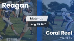 Matchup: Reagan vs. Coral Reef  2017