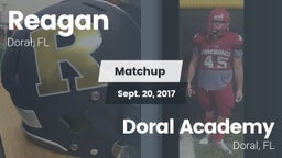 Matchup: Reagan vs. Doral Academy  2017