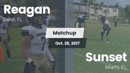 Matchup: Reagan vs. Sunset  2017