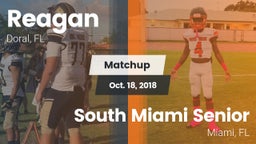 Matchup: Reagan vs. South Miami Senior  2018