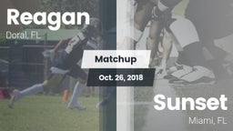 Matchup: Reagan vs. Sunset  2018