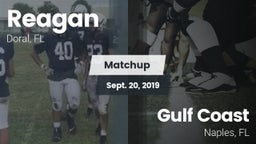 Matchup: Reagan vs. Gulf Coast  2019