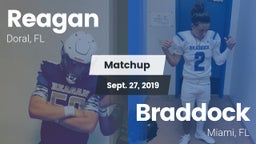 Matchup: Reagan vs. Braddock  2019