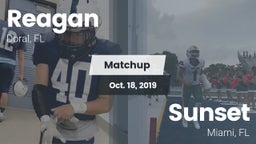 Matchup: Reagan vs. Sunset  2019