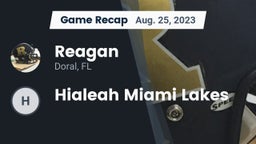 Recap: Reagan  vs. Hialeah Miami Lakes  2023