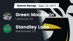 Recap: Green Mountain  vs. Standley Lake  2017