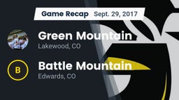 Recap: Green Mountain  vs. Battle Mountain  2017