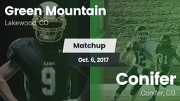 Matchup: Green Mountain vs. Conifer  2017