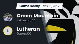 Recap: Green Mountain  vs. Lutheran  2017