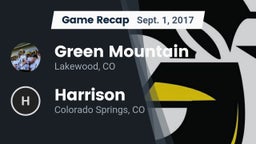 Recap: Green Mountain  vs. Harrison  2017