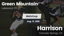 Matchup: Green Mountain vs. Harrison  2018