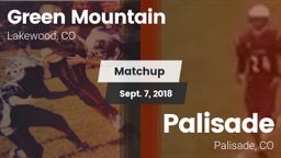 Matchup: Green Mountain vs. Palisade  2018