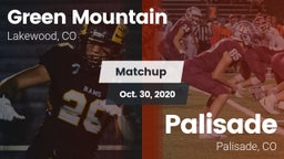 Matchup: Green Mountain vs. Palisade  2020