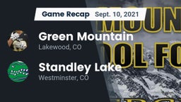 Recap: Green Mountain  vs. Standley Lake  2021
