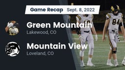 Recap: Green Mountain  vs. Mountain View  2022