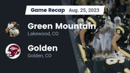 Recap: Green Mountain  vs. Golden  2023