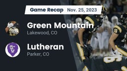Recap: Green Mountain  vs. Lutheran  2023