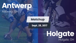 Matchup: Antwerp vs. Holgate  2017