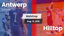 Matchup: Antwerp vs. Hilltop  2018