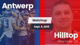 Matchup: Antwerp vs. Hilltop  2019