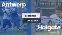 Matchup: Antwerp vs. Holgate  2019