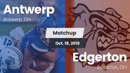 Matchup: Antwerp vs. Edgerton  2019