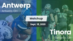 Matchup: Antwerp vs. Tinora  2020
