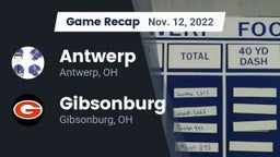 Recap: Antwerp  vs. Gibsonburg  2022