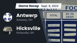 Recap: Antwerp  vs. Hicksville  2023