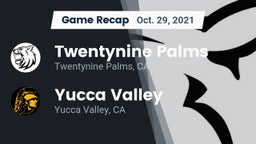 Recap: Twentynine Palms  vs. Yucca Valley  2021