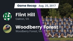 Recap: Flint Hill  vs. Woodberry Forest 2017