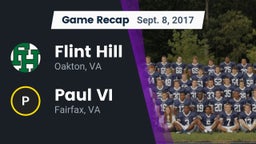 Recap: Flint Hill  vs. Paul VI  2017
