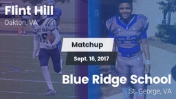 Matchup: Flint Hill vs. Blue Ridge School 2017