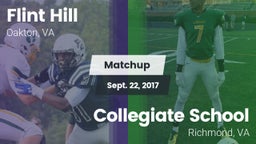 Matchup: Flint Hill vs. Collegiate School 2017