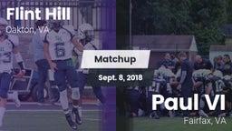 Matchup: Flint Hill vs. Paul VI  2018