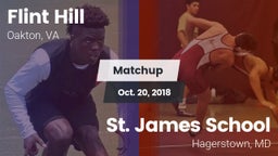 Matchup: Flint Hill vs. St. James School 2018