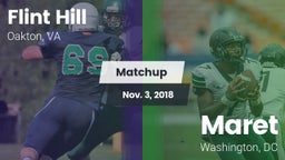 Matchup: Flint Hill vs. Maret  2018