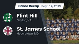 Recap: Flint Hill  vs. St. James School 2019