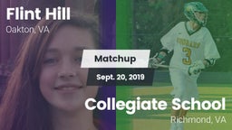 Matchup: Flint Hill vs. Collegiate School 2019