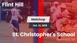 Matchup: Flint Hill vs. St. Christopher's School 2019